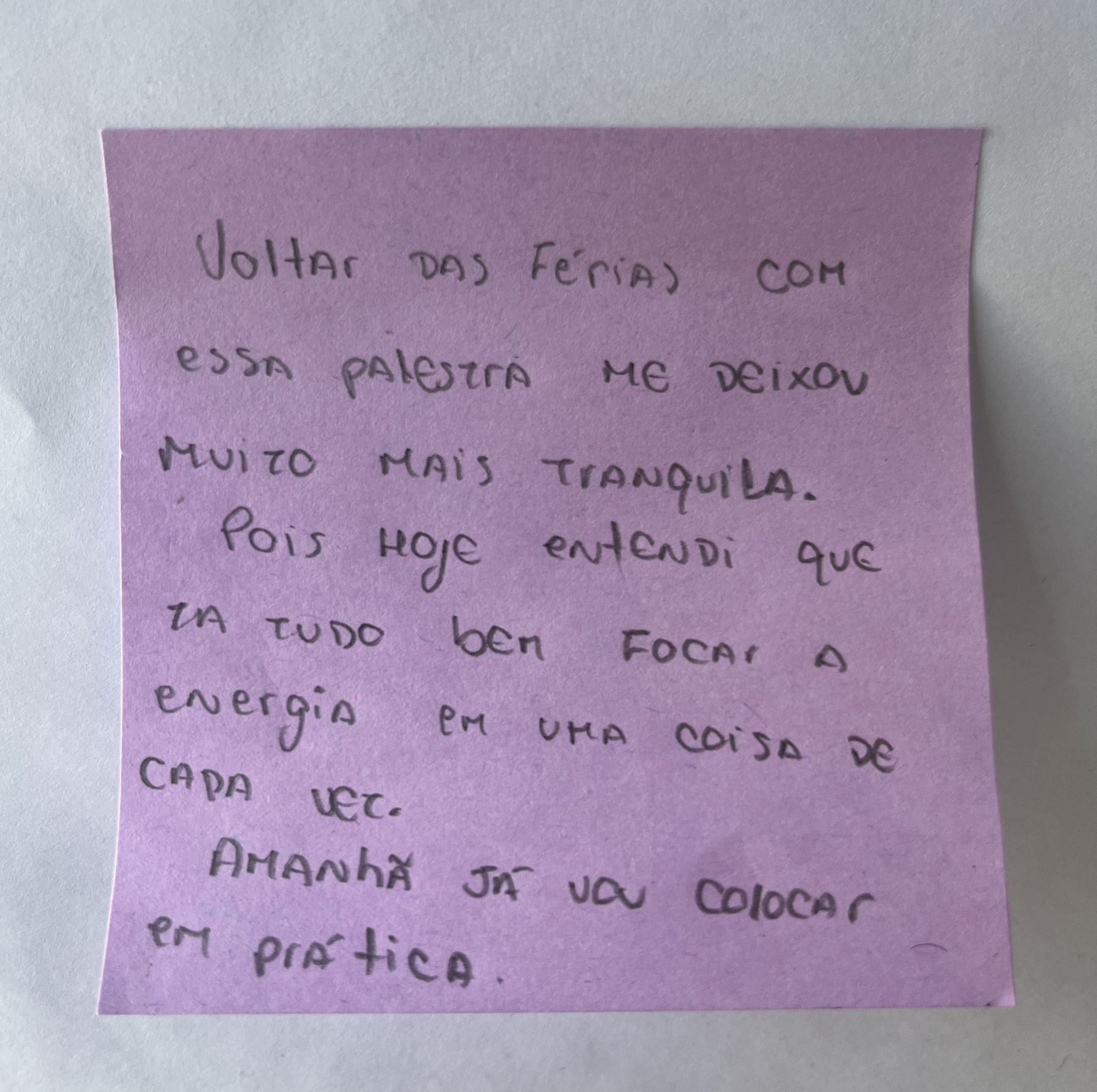 Depoimento de membro da Roda